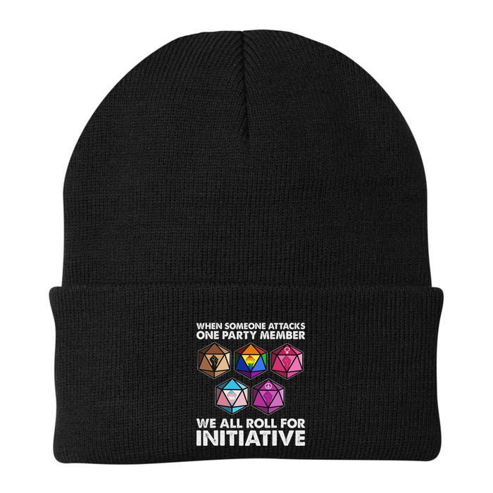 When Someone Attacks One Party Member We Roll For Initiative Beanie