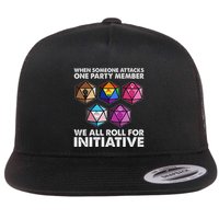 When Someone Attacks One Party Member We Roll For Initiative Flatbill Hat