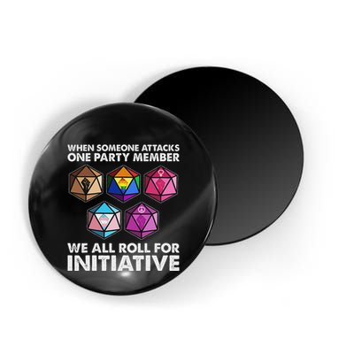 When Someone Attacks One Party Member We Roll For Initiative Magnet