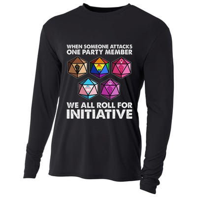 When Someone Attacks One Party Member We Roll For Initiative Cooling Performance Long Sleeve Crew
