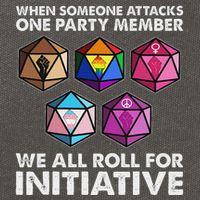 When Someone Attacks One Party Member We Roll For Initiative Cotton Canvas Backpack