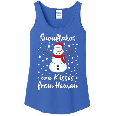 Wintertime Snowflakes Are From Heaven Snow Gift Ladies Essential Tank