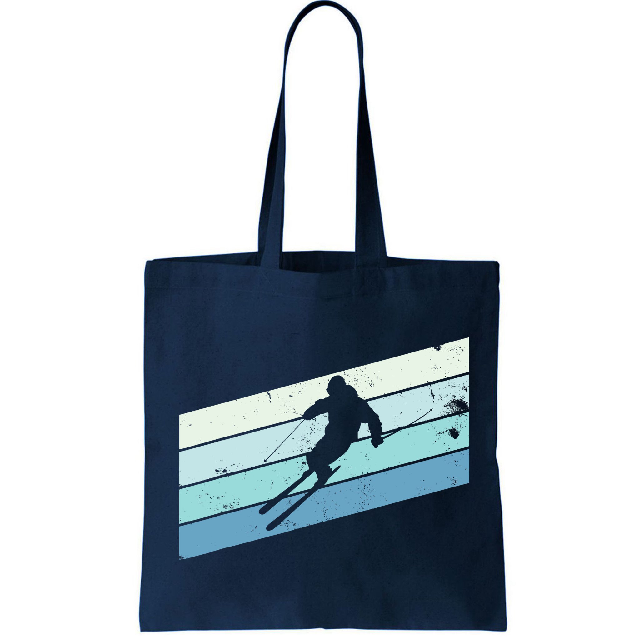 Winter Sports And Snow Skier Retro Snow Skiing Bag