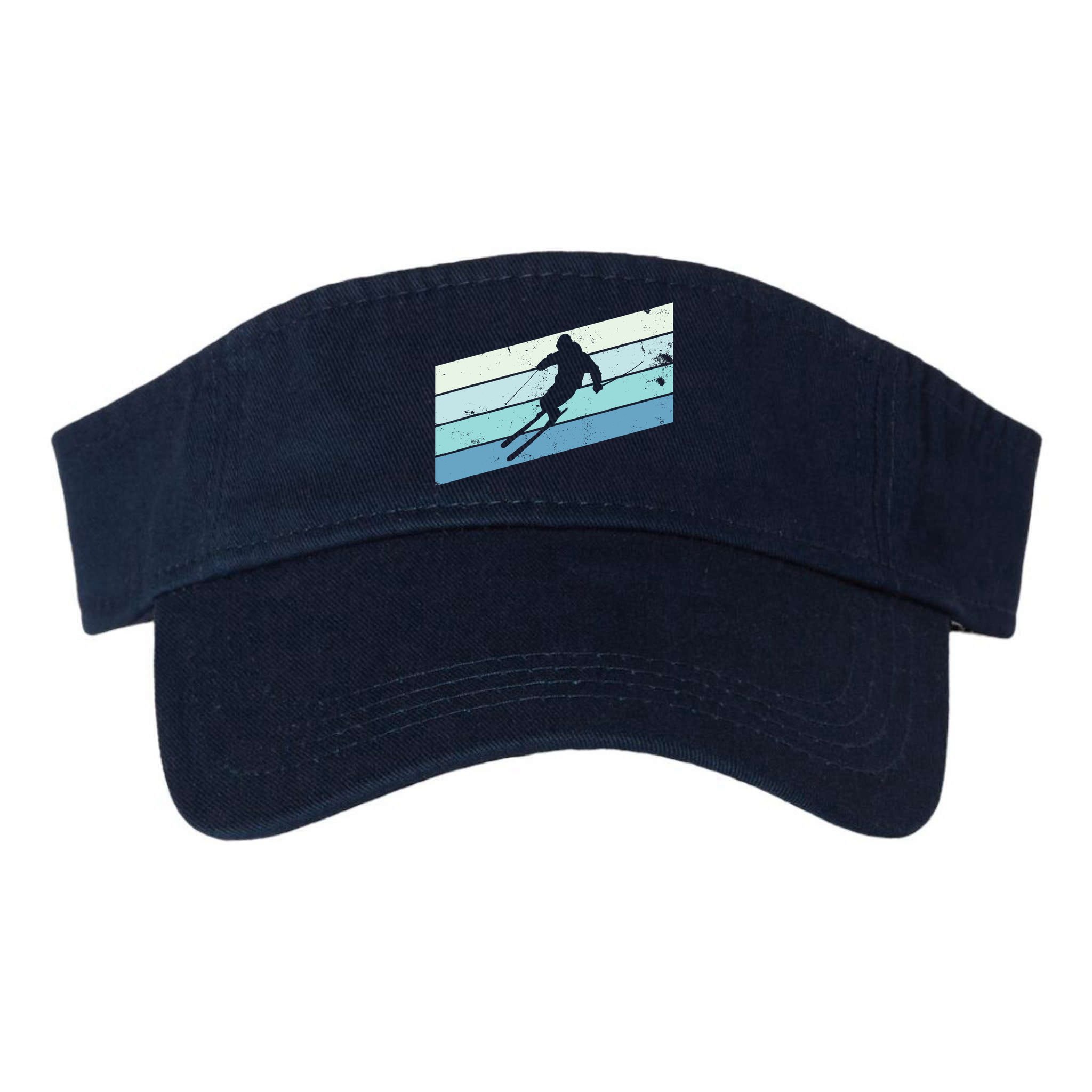 Winter Sports And Snow Skier Retro Snow Skiing Visor
