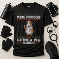 Warm Snuggles And Guinea Pig Cuddles Ugly Christmas Sweater Meaningful Gift Performance Shirt