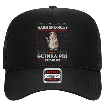 Warm Snuggles And Guinea Pig Cuddles Ugly Christmas Sweater Meaningful Gift Trucker Hat