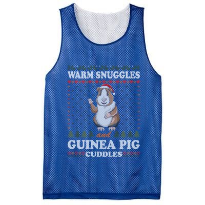 Warm Snuggles And Guinea Pig Cuddles Ugly Christmas Sweater Meaningful Gift Mesh Reversible Basketball Jersey Tank