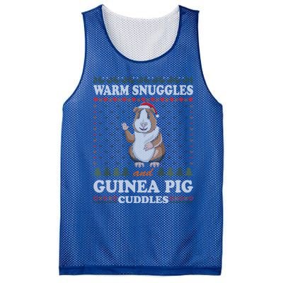 Warm Snuggles And Guinea Pig Cuddles Ugly Christmas Sweater Meaningful Gift Mesh Reversible Basketball Jersey Tank