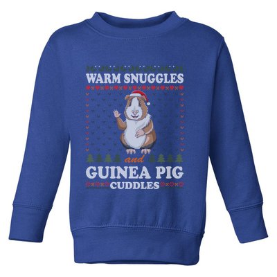 Warm Snuggles And Guinea Pig Cuddles Ugly Christmas Sweater Meaningful Gift Toddler Sweatshirt