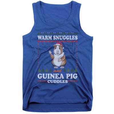 Warm Snuggles And Guinea Pig Cuddles Ugly Christmas Sweater Meaningful Gift Tank Top