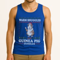 Warm Snuggles And Guinea Pig Cuddles Ugly Christmas Sweater Meaningful Gift Tank Top