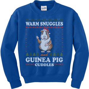 Warm Snuggles And Guinea Pig Cuddles Ugly Christmas Sweater Meaningful Gift Kids Sweatshirt