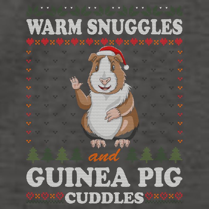 Warm Snuggles And Guinea Pig Cuddles Ugly Christmas Sweater Meaningful Gift Vector Backpack