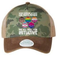 When Someone Attacks One Party Member We All Roll For Initiative Legacy Tie Dye Trucker Hat