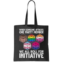 When Someone Attacks One Party Member We All Roll For Initiative Bag