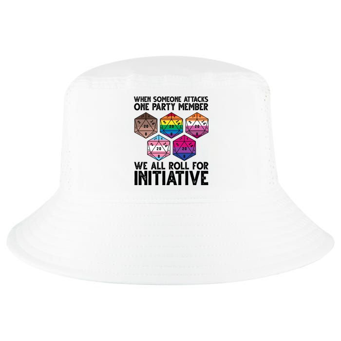 When Someone Attacks One Party Member We All Roll For Initiative Cool Comfort Performance Bucket Hat