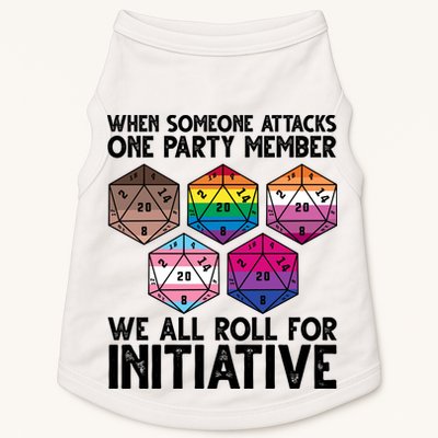 When Someone Attacks One Party Member We All Roll For Initiative Doggie Tank