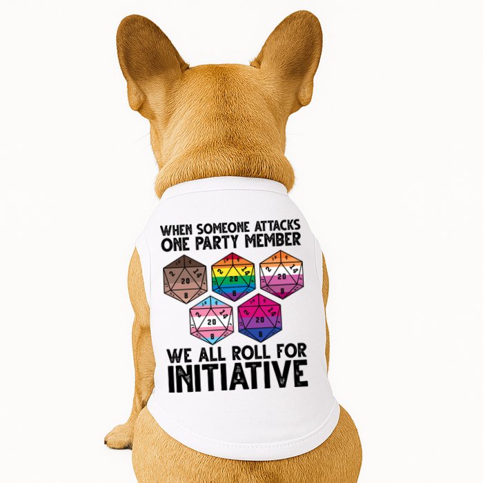 When Someone Attacks One Party Member We All Roll For Initiative Doggie Tank
