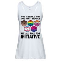 When Someone Attacks One Party Member We All Roll For Initiative Ladies Essential Flowy Tank