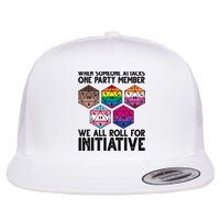 When Someone Attacks One Party Member We All Roll For Initiative Flatbill Hat
