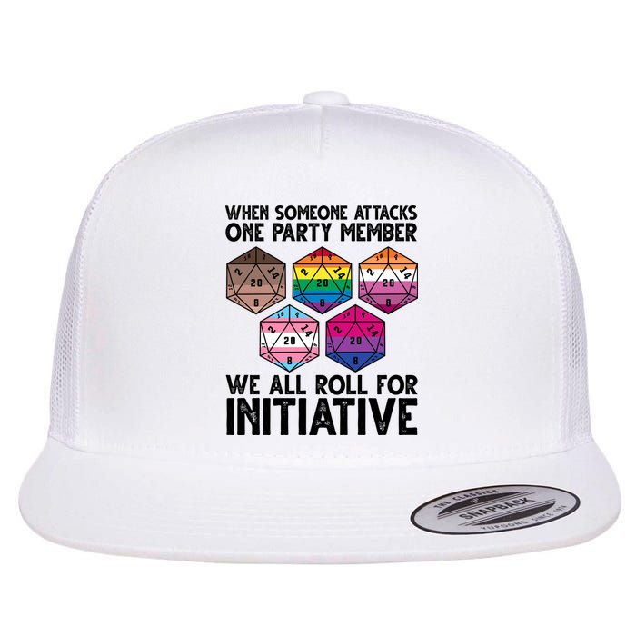 When Someone Attacks One Party Member We All Roll For Initiative Flatbill Hat