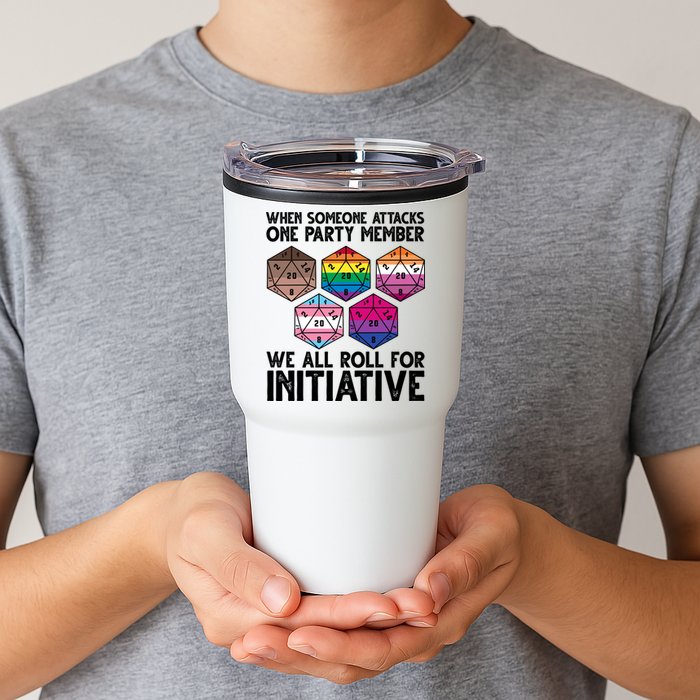 When Someone Attacks One Party Member We All Roll For Initiative Tumbler