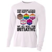 When Someone Attacks One Party Member We All Roll For Initiative Cooling Performance Long Sleeve Crew