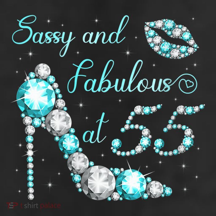 Wo Sassy and fabulous at 55 Years Old High Heel 55th Birthday 7 Panel Mesh Trucker Snapback Hat