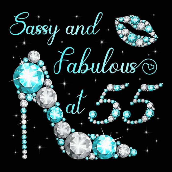 Wo Sassy and fabulous at 55 Years Old High Heel 55th Birthday 16 in Basic Backpack