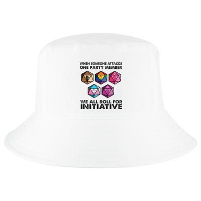 When Someone Attacks One Party Member We All Roll Cool Comfort Performance Bucket Hat