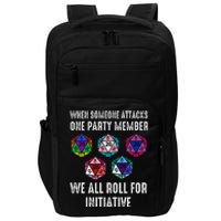 When Someone Attacks One Party Member D20 Dice Lgbtq Impact Tech Backpack