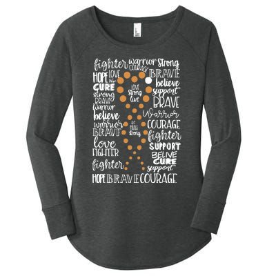 Wiedemann Syndrome Awareness Health Care Women's Perfect Tri Tunic Long Sleeve Shirt