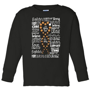 Wiedemann Syndrome Awareness Health Care Toddler Long Sleeve Shirt