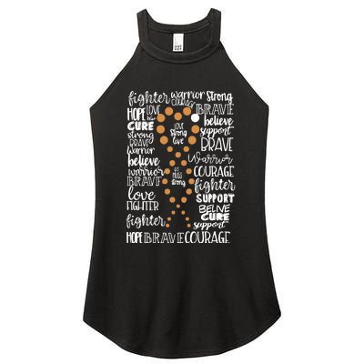 Wiedemann Syndrome Awareness Health Care Women's Perfect Tri Rocker Tank