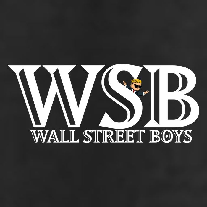 WSB Wall Street Boys  7 Panel Mesh Trucker Snapback Hat