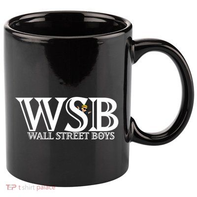 WSB Wall Street Boys  11oz C Handle Ceramic Mug