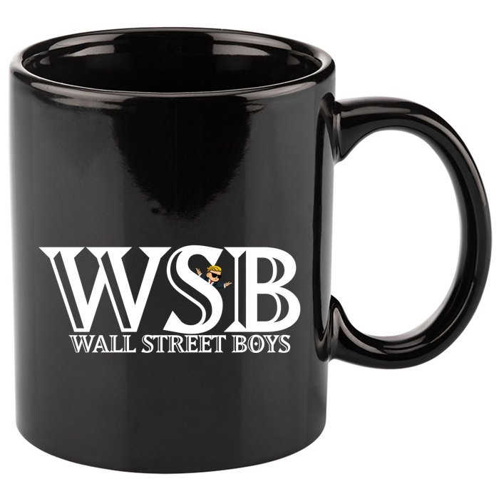 WSB Wall Street Boys  11oz C Handle Ceramic Mug