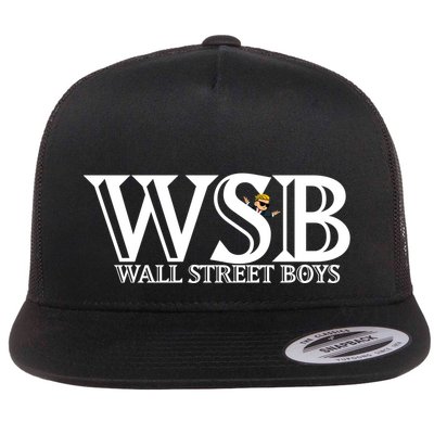 WSB Wall Street Boys  Flatbill Hat
