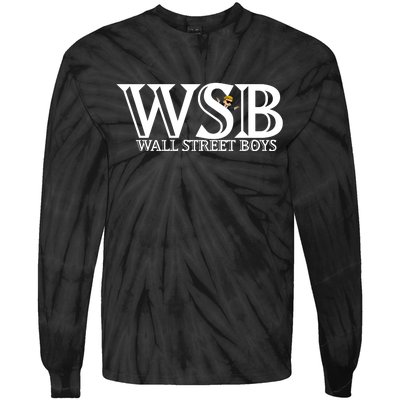 WSB Wall Street Boys  Tie-Dye Long Sleeve Shirt