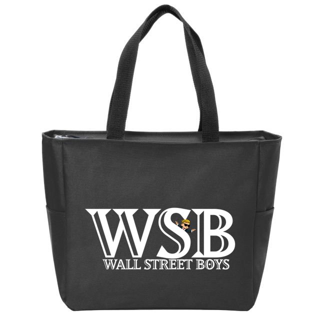WSB Wall Street Boys  Zip Tote Bag