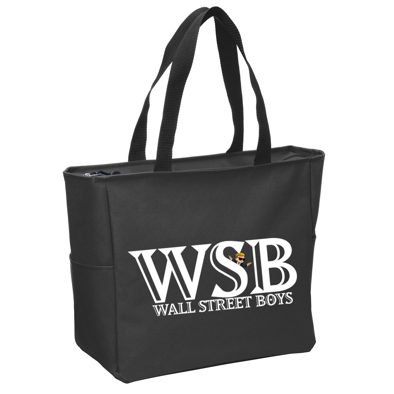 WSB Wall Street Boys  Zip Tote Bag