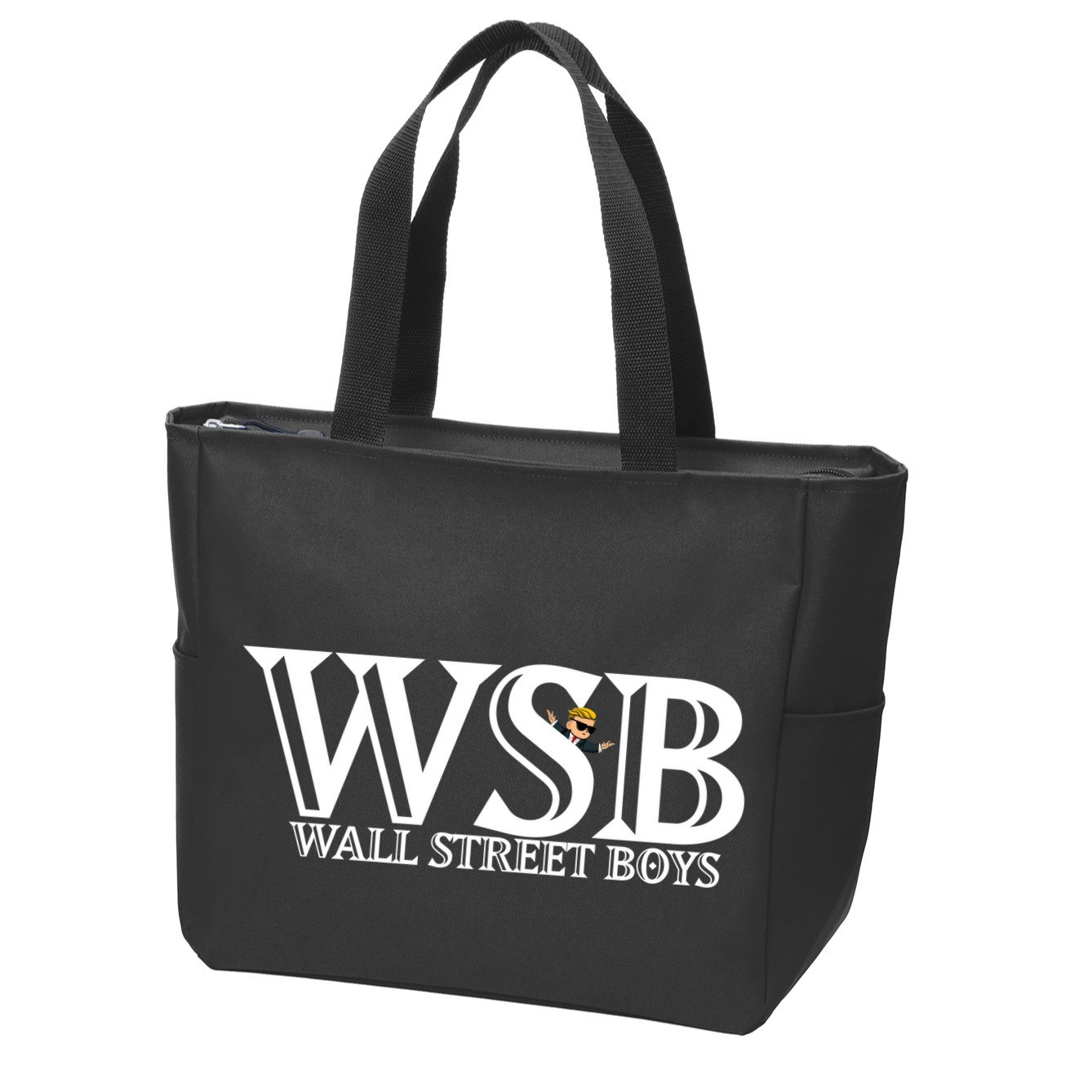 WSB Wall Street Boys  Zip Tote Bag
