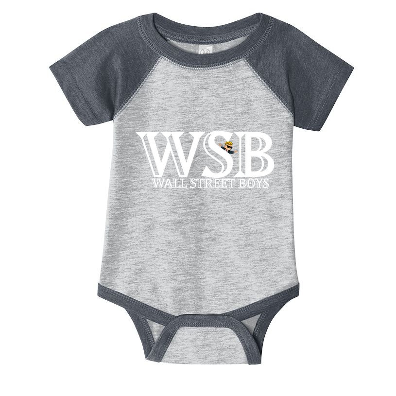 WSB Wall Street Boys  Infant Baby Jersey Bodysuit