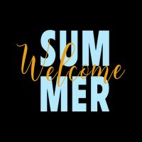 Welcome Summer | Beach Graphic Tops Summer Vacation Tie-Dye T-Shirt