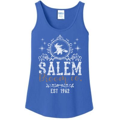 Witches Salem Broom Company Grunge Halloween S Witch Gift Ladies Essential Tank