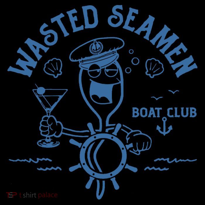 Wasted Seamen Boat Club 16 in Basic Backpack