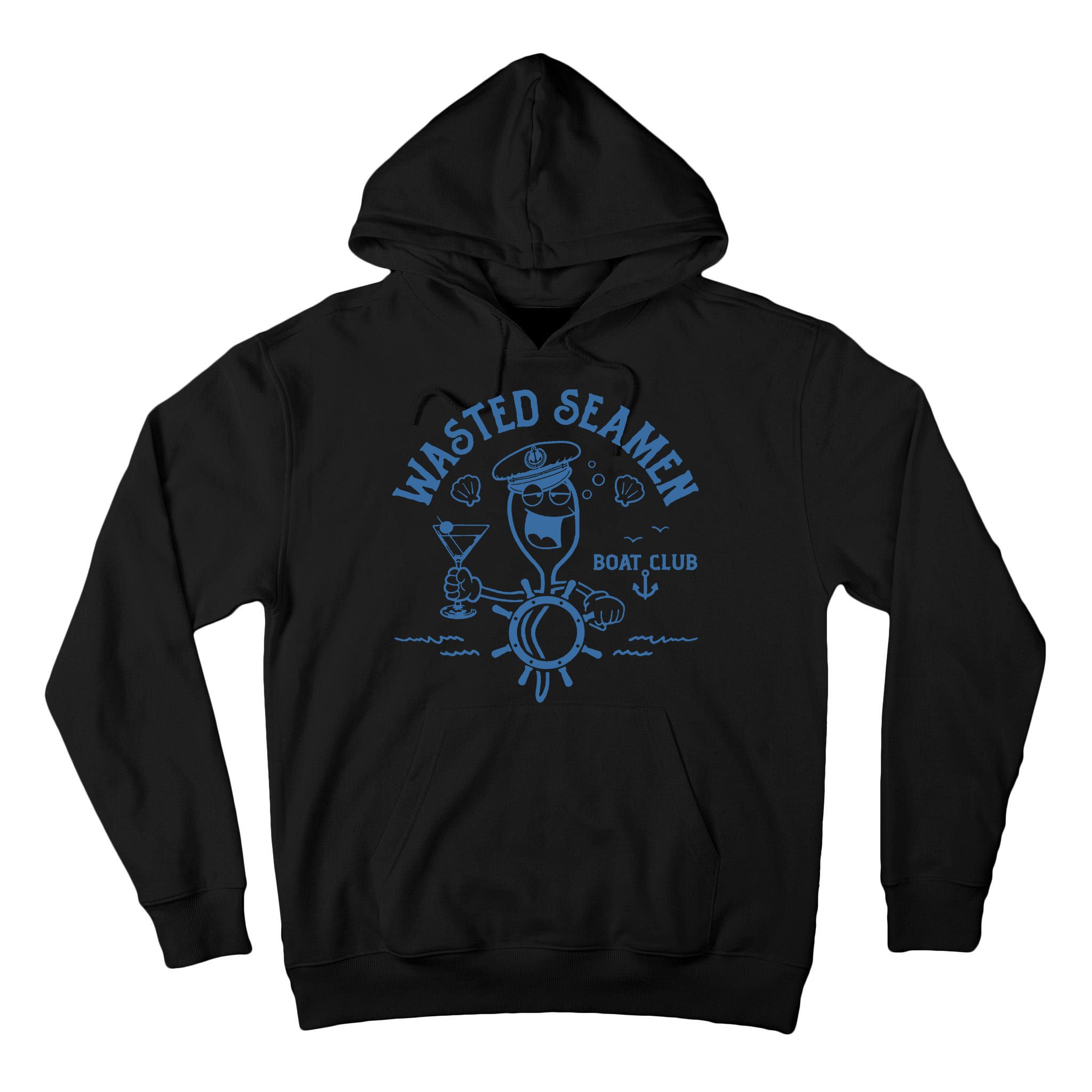Wasted Seamen Boat Club Tall Hoodie