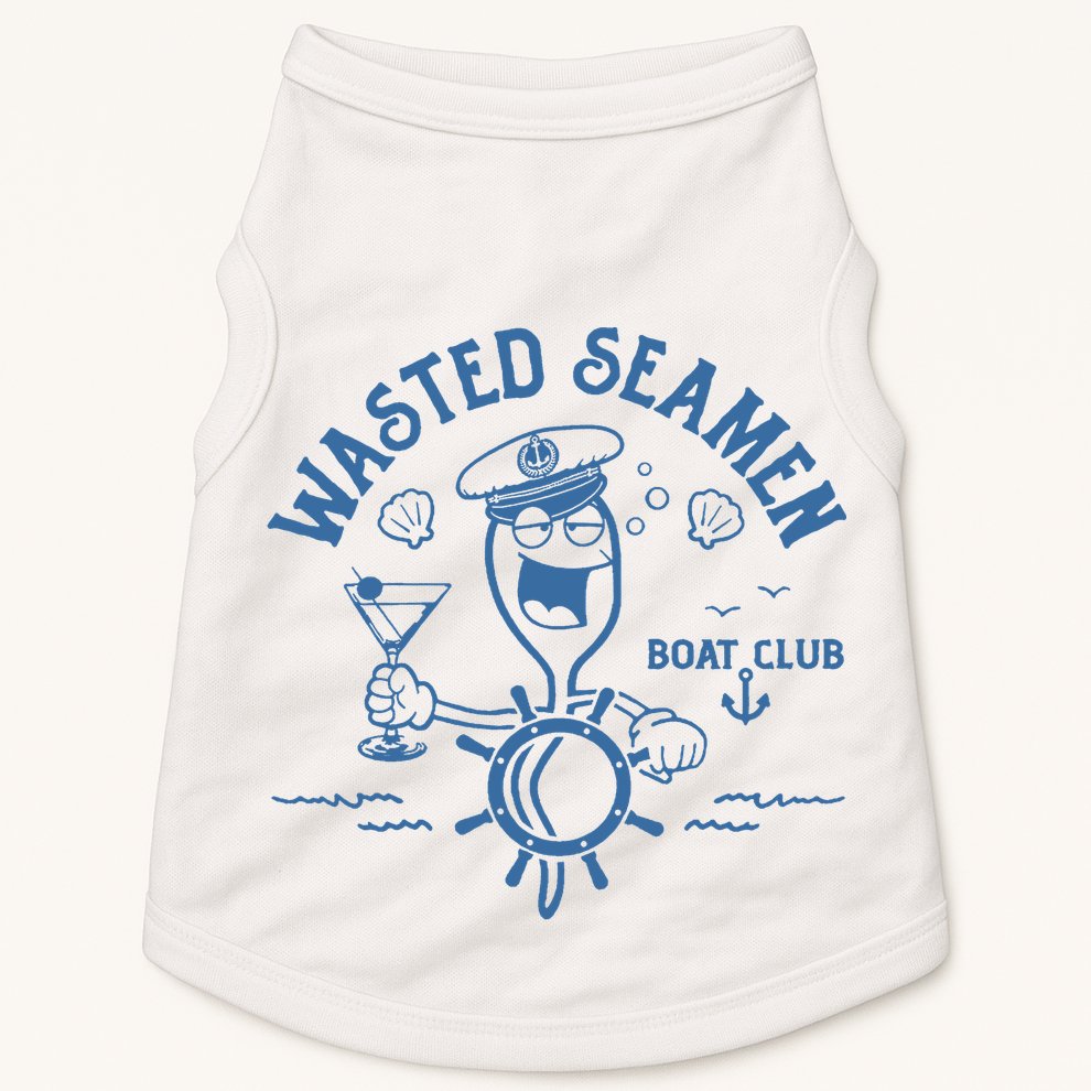 Wasted Seamen Boat Club Doggie Tank