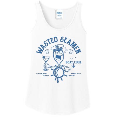 Wasted Seamen Boat Club Ladies Essential Tank