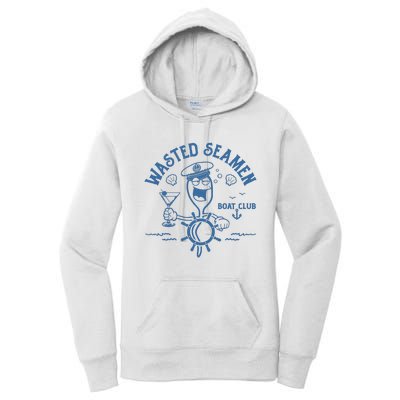 Wasted Seamen Boat Club Women's Pullover Hoodie